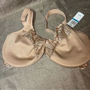 Paramour Angie Front Hook Minimizer Bra Size 36DDD NWT